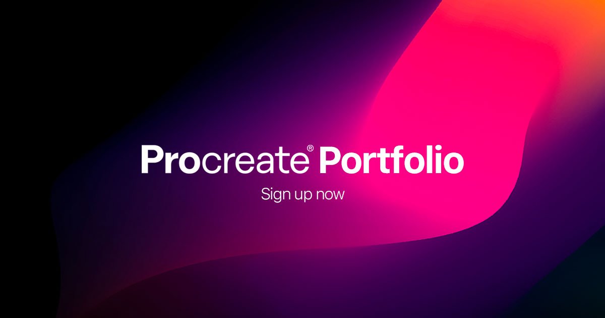 Sign up for Procreate® Folio
