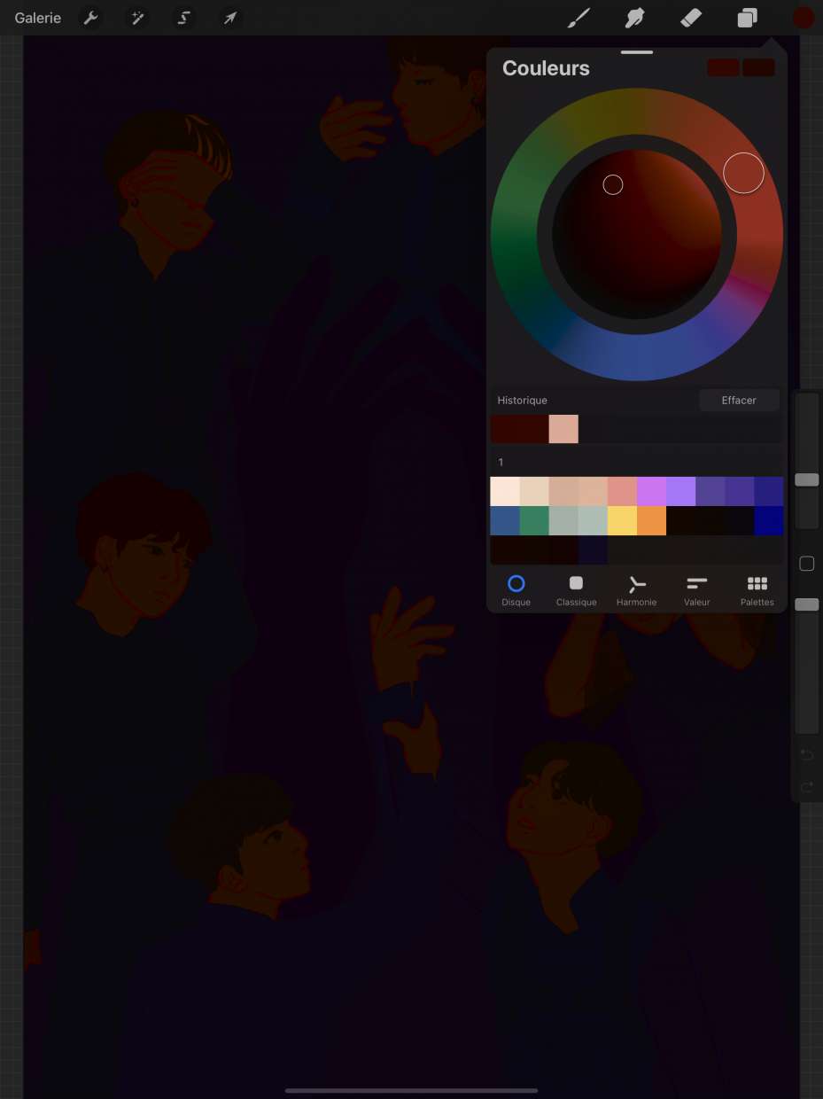 Why Is My Color Wheel In Procreate Black And White