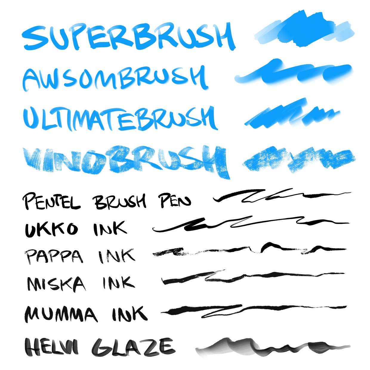 procreate brushes