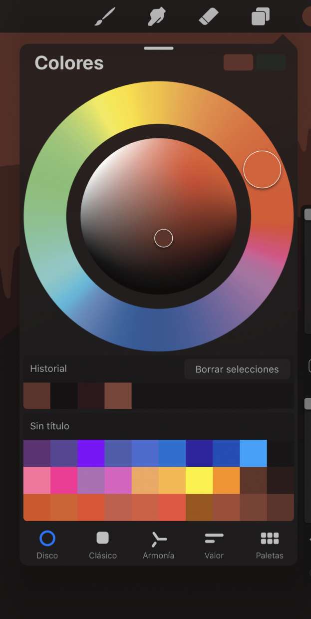 Why Is My Color Wheel In Procreate Black And White