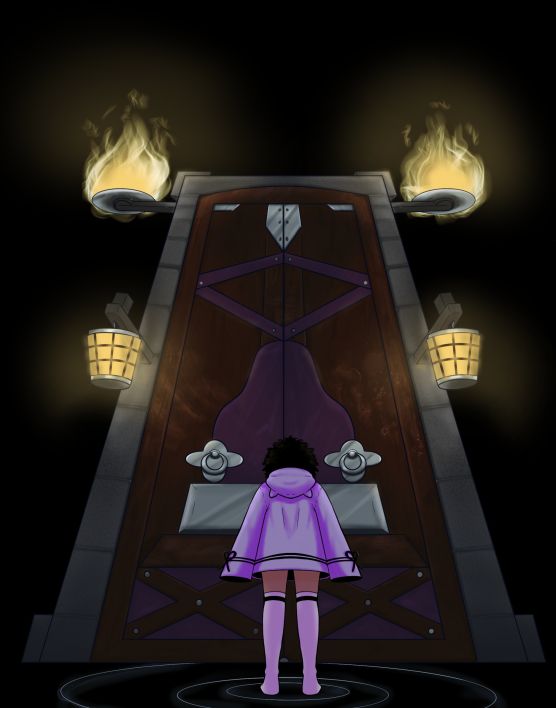 The door