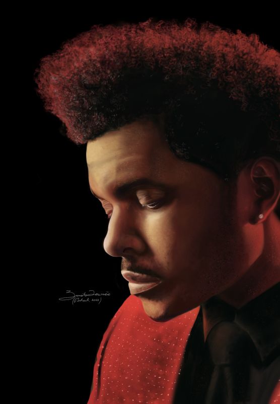 The Weeknd portrait