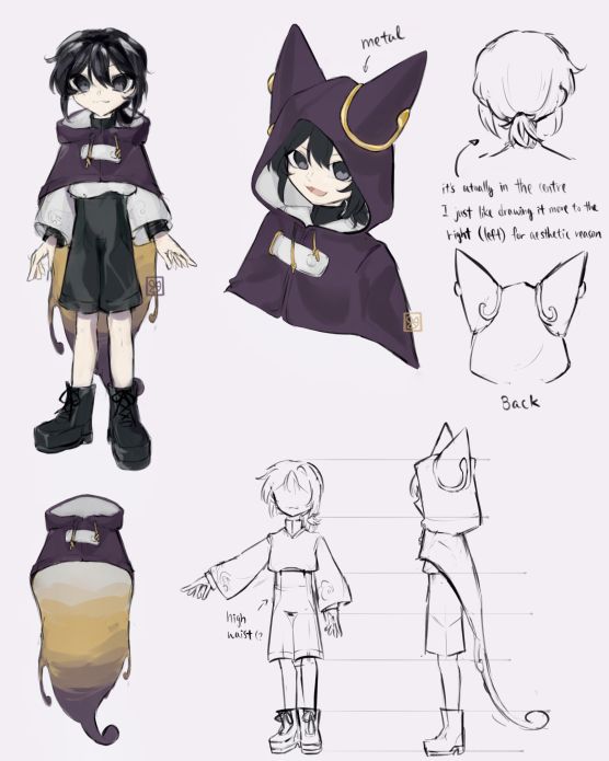 Rin reference sheet